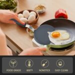 Silicone Spatula Turner Set of 3, Beijiyi 600°F Heat Resistant Cooking Spatulas for Nonstick Cookware, Large Flexible Kitchen Utensils BPA Free Rubber Spatula Set for Egg, Pancake, Fish, Burger - Image 3