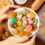 30Pcs Mini Cookie Cutter Set with Box, Small Stainless Steel Fruit Veggie Tiny Polymer Clay Cutters for Kids, Geometric Set for Biscuit Mold - Image 5