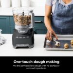 Ninja NF705BRN Professional XL Food Processor, Storage Box, 1200 Peak-Watts, 4-in-1, Chopping, Slicing/Shredding, Purees, Dough, 12-Cup Processor Bowl, 2 Blades & 2 Discs, Feed Chute/Pusher, Black - Image 6