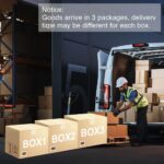 Ball & Cast L-Shape Reversible Sectional Sleeper Sofa Bed 4 in 1 Pull Out Couch with Storage Chaise & Removable Back Cushions,Convertible Sleeper Corner Couch Pull-Out Sofa Bed for Living Room,Office - Image 13