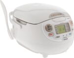 Zojirushi NS-ZCC10 5-1/2-Cup Neuro Fuzzy Rice Cooker and Warmer, Premium White - Image 2