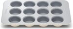 Caraway Non-Stick Ceramic 12-Cup Muffin Pan - Naturally Slick Ceramic Coating - Non-Toxic, PTFE & PFOA Free - Perfect for Cupcakes, Muffins, and More - Cream - Image 2