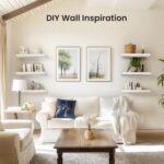 AMADA HOMEFURNISHING Floating Shelves, Wall Shelves for Bathroom/Living Room/Bedroom/Kitchen Decor, White Shelves with Invisible Brackets Set of 3 - AMFS08 - Image 3