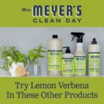 MRS. MEYER'S CLEAN DAY Lemon Verbena Scent Variety, 1 Room Freshener 8 OZ, 1 Liquid Dish Soap 16 OZ, 1 Liquid Hand Soap 12.5 OZ, 1 Multi-surface Cleaner 16 OZ, Lemon Verbena, 1 CT - Image 7