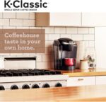 Keurig K-Classic Single Serve K-Cup Pod Coffee Maker, with 3 Brew Sizes, 48oz Removable Reservoir, Black - Image 9