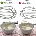 Whisks for Cooking, 3 Pack Stainless Steel Whisk for Blending, Whisking, Beating and Stirring, Enhanced Version Balloon Wire Whisk Set, 8"+10"+12" - Image 4