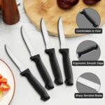 Pleafind 72-Pieces Silverware Set for 12, Flatware Set with Steak Knives, Stainless Steel Cutlery Set, Include Forks Spoons and Knives Set, Dishwasher Safe Utensil Sets for Home Restaurant - Image 6