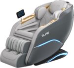 TLIFE Massage Chair Full Body, 160°Zero Gravity Recliner with Body Scan, 50" SL-Track Shiatsu Massage Chair, Fixed Point Massage, Foot Rollers, 12 Auto Modes, Deep Yoga Stretch, Heating, Grey - Image 2