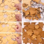 Metal Cookie Cutters Set 12 Pieces, Stainless Steel 3 Heart Cookie Cutters, 3 Star Cookie Cutters, 3 Flower Cookie Cutters, 3 Round Cookie Cutters for Valentine's Day Christmas Holiday - Image 6