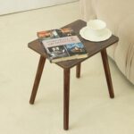 AWASEN Side Table, Small Wood End Table Living Room, Mini Bed Side Table Modern Accent Nightstand with Solid Wood for Bedroom Office Small Spaces, Rustic Brown - Image 6
