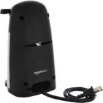 Amazon Basics 3-In-1 Electric Can Opener, Bottle Opener and Knife Sharpener, with Stainless Steel Blade, Magnetic Lid Holder, Automatic, Countertop, 50W, Black - Image 5