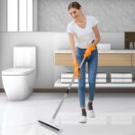 SetSail Floor Scrub Brush with 51-Inch Long Adjustable Handle 2 in 1 Scrape Brush Stiff Bristle Floor Scrubber for Cleaning Shower Bathroom Garage Kitchen Wall Deck Tub Tile - Image 8