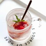 Mfacoy 2 PACK Glass Coffee Mugs with Handle & Spoon, 12 OZ Glass Coffee Cups with Bamboo Lid, Ribbed Glass Cups, Clear Tea Cup for Hot/Cold Beverages, Glassware Set for Americano, Latte, Cappuccino - Image 9