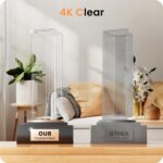【Crystal Design】A-LUGEI Clear Drawer Organizer,【Military Grade】Acrylic Makeup Organizer, Bathroom Organizers and Storage, Organization and Storage, Organizer Bins for Office Vanity Kitchen Tool Trays - Image 3