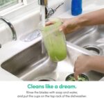 nutribullet Personal Blender for Shakes, Smoothies, Food Prep, and Frozen Blending, 24 Ounces, 600 Watt, Gray, (NBR-0601) - Image 9