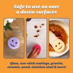 Scrub Daddy Scrub Mommy Sponges - Dish Scrubber + Non-Scratch Cleaning Sponges Kitchen, Bathroom + Multi-Surface Safe - Dual-Sided Dish Sponges for Scrubbing - Online Exclusive (3 Count) - Image 7