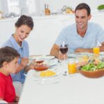 Gocamptoo Folding Table,4ft Indoor Outdoor Heavy Duty Portable Folding Square Plastic Dining Table w/Handle, Lock for Picnic, Party, Camping (4 FT) … - Image 5