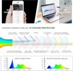 Przene 3 Pack Blue Light Blocking Glasses Women/Men,Retro Round Computer Glasses Anti Eye Strain/UV/Glare, Gaming Glasses. (Black/Crystal/Amber) - Image 3