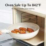 Redchef Ceramic Pots and Pans Set Non Stick, Nonstick Kitchen Cookware Sets, Non Toxic Pots and Pans Set Non Stick, PFAS PFOA & PTFE Free, Detachable Handle Pots and Pans 5 Piece, RV Cookware - Image 8