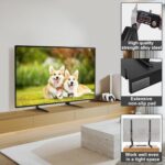 TAVR Universal Table Top TV Stand Mount for 27 30 32 37 40 43 47 50 55 60 65 Inch LCD LED Flat/Curved Screen TVs, Height Adjustable TV Legs, Strong TV Base Holds up to 88 lbs, Max VESA 800x500mm - Image 6