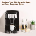 Urbanstrive 16 oz Large Coffee Mugs Set of 6 Ceramic Coffee Mug White Coffee Cups Tea Cups Idea Gift for Women Men House Warming Gifts New Home Office, White 6 Pack (White) - Image 7