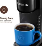 Keurig K-Express Single Serve K-Cup Pod Coffee Maker, 3 Brew Sizes, Strong Button Feature, 42oz Removable Reservoir, Black - Image 3