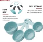 KitchenAid Measuring Cups, Set Of 4, Aqua Sky - Image 7