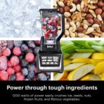 Ninja BL642 Nutri Ninja Personal & Countertop Blender with 1200W Auto-iQ Base, 72 oz. Pitcher, and 18, 24, & 32 oz. To-Go Cups with Spout Lids, For Smoothies, Shakes & More, Dishwasher Safe, Black - Image 9