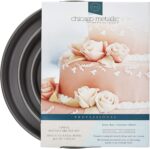 Chicago Metallic Professional 3-Piece Round Cake Pan Set of 6, 8, 10 inch Premium Nonstick Bakeware, Heavy-Weight Carbon Steel for Even Baking, Perfect for Layer Cakes - Image 10