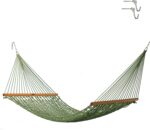 Original Pawleys Island Single Meadow DURACORD Rope Hammock with Free Extension Chains & Tree Hooks, Handcrafted in The USA, Accommodates 1 Person, 450 LB Weight Capacity, 12 ft. x 50 in. - Image 2