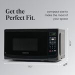 Farberware FMO07ABTBKA Classic 0.7 Cu. Ft. 700-Watt Microwave Oven, Black - Image 5