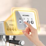 Espresso Machine with Steam Milk Frother,20 Bar Stainless Steel Coffee Maker for Latte & Cappuccino,Detachable Water Tank/Drip Tray, Hot Water Function for Home & Office Use - Image 10