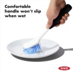 OXO Good Grips Dish Brush, White/Black, 1EA - Image 3