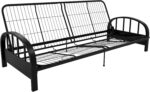 DHP Aiden Metal Futon Frame, Black - Image 6