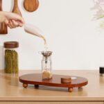 Yangbaga 24Pcs Glass Spice Jars with Labels-4OZ Wood Lid Square Spice Containers with Pepper Grinder Lids &Funnel,Seasoning Jars for Rack Cabinet Drawer - Image 6