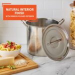 IMUSA 16qt Stainless Steel Stock Pot - Image 5