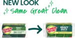 Scotch-Brite Heavy Duty Scrub Sponge, 9 Kitchen Sponges Designed for Tough Messes in the Kitchen that Last 3X Longer*, Best for Cast Iron Skillets and Outdoor Grills, Flexible, Durable, and Strong - Image 3
