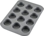 Farberware 12-c. Nonstick Nonstick Bakeware Muffin Pan, Gray - Image 11