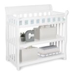 Delta Children Eclipse Changing Table with Changing Pad, White - Image 5