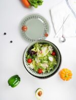 Stainless Steel Salad Spinner, Lettuce Spinner with Drain, Non-Slip Base, Stop Button, Vegetable Dryer, BPA Free, 5.3 Qt - Image 7