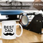 TANGLONG Sublimation Mugs 15 oz, Sublimation Blanks, Bulk Coffee Mugs,White Cups for Coffee,Latte, Soup, Milk, Hot Cocoa Set of 12 - Image 6