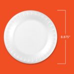 Hefty Everyday Soak-Proof Foam Plates, White, 8.875 Inch, 45 Count - Image 3