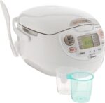 Zojirushi NS-ZCC10 5-1/2-Cup Neuro Fuzzy Rice Cooker and Warmer, Premium White - Image 3