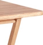 Amazon Basics Classic Foldable TV Dinner Tray Table with Storage Rack, 14.6 L x 19 W x 26 H inch, Natutral, 4-Pack - Image 4