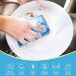 AIDEA Non Scratch Scrub Sponge, 24Count, Sponges for Dishes, Sponges Kitchen, Cleaning Sponge, Cleans Fast Without Scratching, Stands Up to Stuck-on Grime, Cleaning Power for Everyday Jobs - Image 3