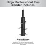Ninja BN701 Professional Plus Blender, 1400 Peak Watts, 3 Functions for Smoothies, Frozen Drinks & Ice Cream with Auto IQ, 72-oz.* Total Crushing Pitcher & Lid, Dark Grey - Image 10