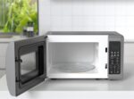 Emerson MW7601SL Compact Countertop Microwave Oven with Sleek Mirrored Finish Door 10 Power Levels, 6 Auto Menus, Glass Turntable and Child Safe Lock, 0.7 Cu. Ft, Silver - Image 6