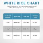 AROMA Rice Cooker, 3-Cup (Uncooked) / 6-Cup (Cooked), Small Rice Cooker, Oatmeal Cooker, Soup Maker, Auto Keep Warm, 1.5 Qt, White, ARC-393NG - Image 8