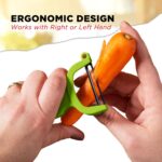 Kuhn Rikon Original Swiss Peeler 3-Pack Red/Green/Yellow - Image 4