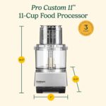 Cuisinart Food Processor, Pro Custom 11 Cup, Brushed Chrome, DLC-8SBCYP1 - Image 7